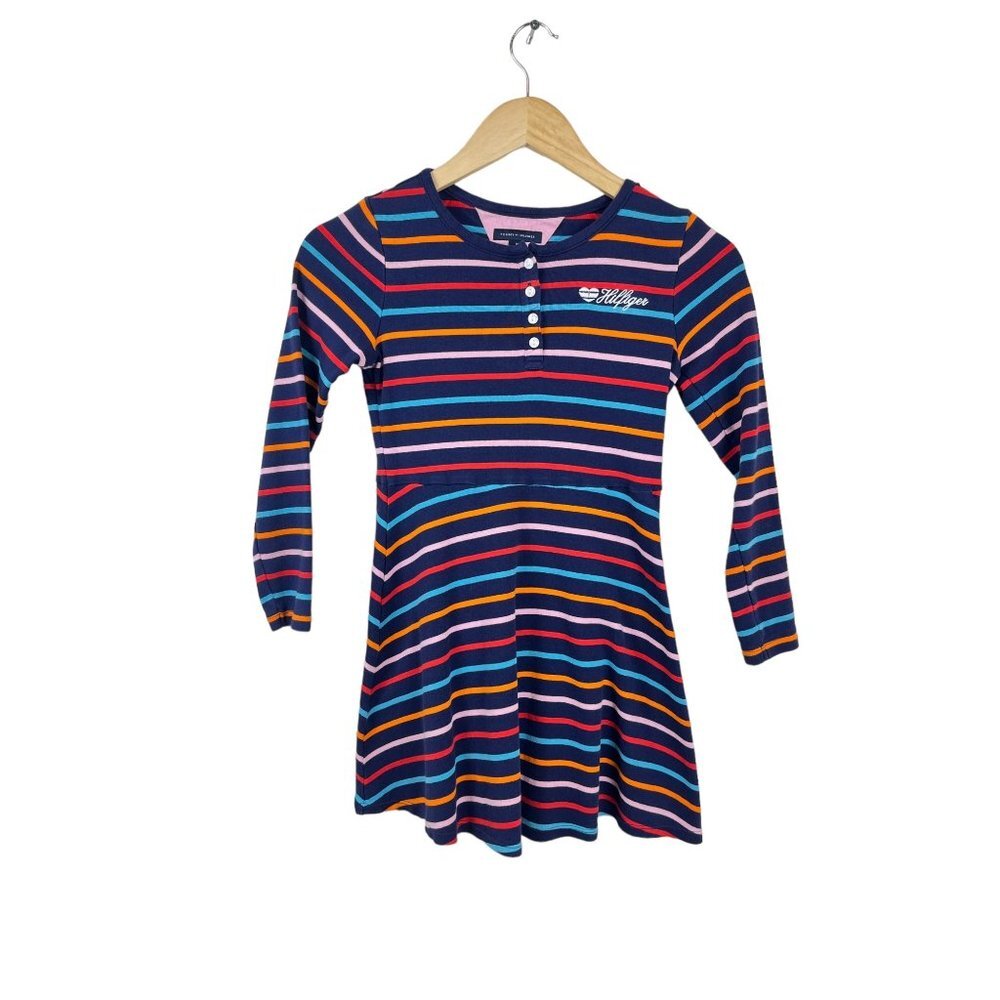 Tommy Hilfiger‎ Girls stipe dress size 8/10